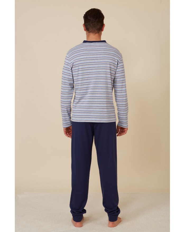 Men's jaquard striped pyjamas 