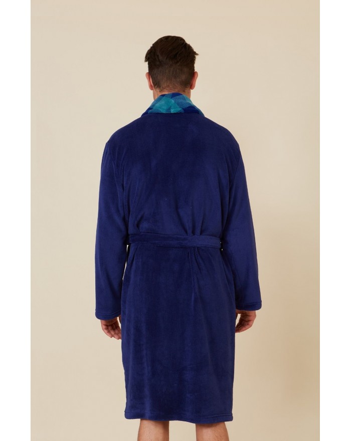 Men's coraline double-breasted dressing gown 